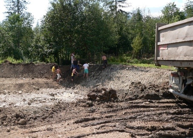 Building Pond in Tatras